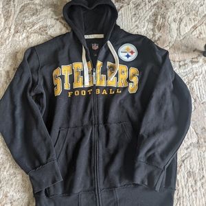 Steelers zip up hoodie